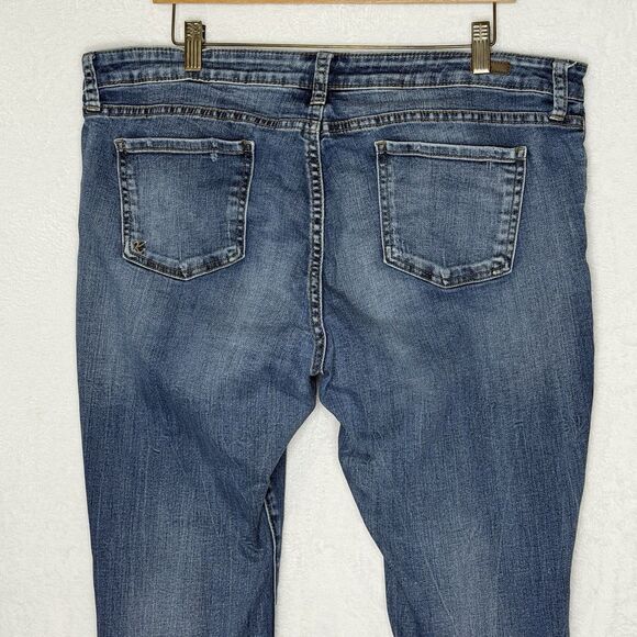 Kut From The Kloth Jeans Women 16P Petite Catherine Boyfriend Mid Rise Stretch - Picture 7 of 15